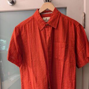 NORMAL BRAND --Men's Large short sleeve casual buttondown shit--NWT!!!